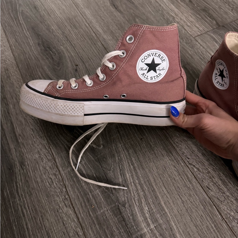 Converse Women's Pink High-Top Sneakers